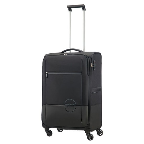 American Tourister куфар Instago 68 см - черен/тъмно сив