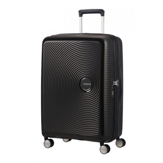 American Tourister куфар Soundbox 67 см - черен