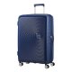 American Tourister куфар Soundbox 77 см - тъмно синьо