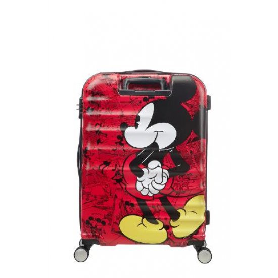 American Tourister куфар Wavebreaker Mickey Comics 67 см - червен