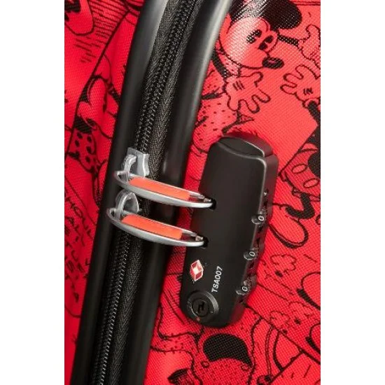 American Tourister куфар Wavebreaker Mickey Comics 77 см - червен American Tourister куфар Wavebreaker Mickey Comics 77 см - червен