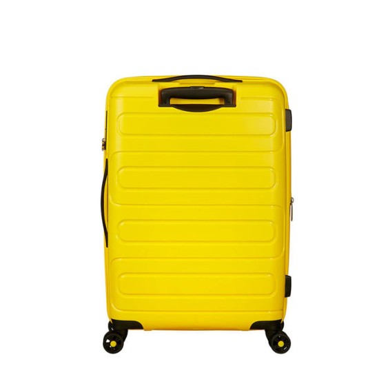 American Tourister куфар Sunside 68 см - жълт