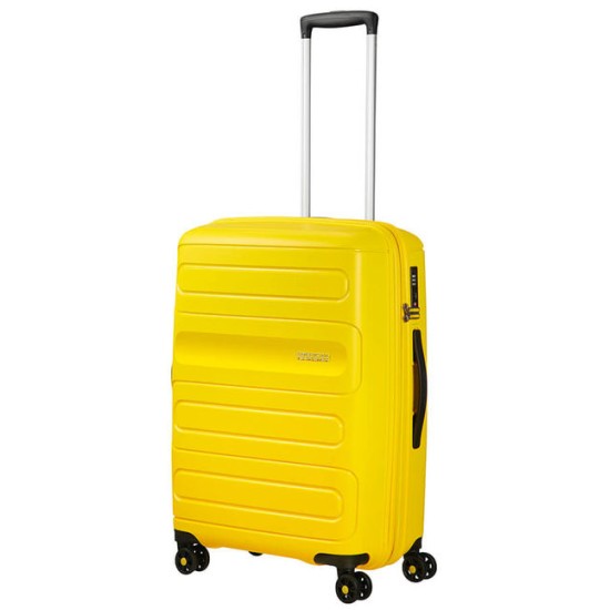 American Tourister куфар Sunside 68 см - жълт