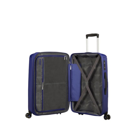 American Tourister куфар Sunside 68 см - тъмно син
