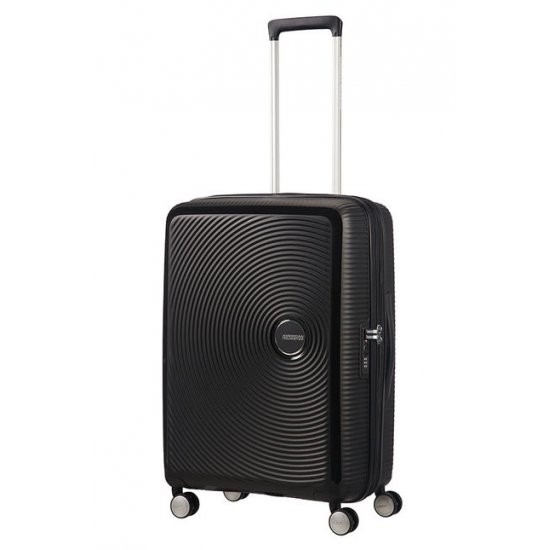 American Tourister куфар Soundbox 67 см - черен