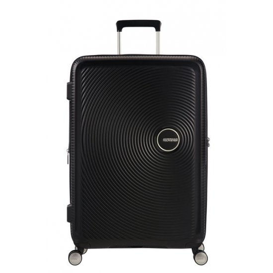 American Tourister куфар Soundbox 67 см - черен