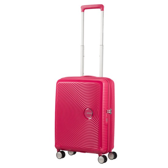 American Tourister куфар Soundbox 55 см - розов