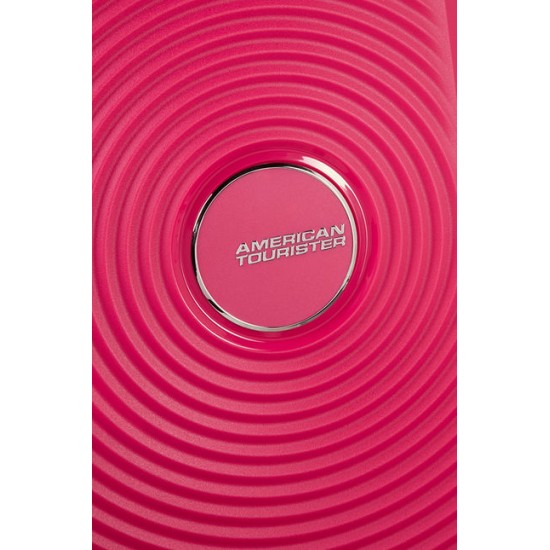American Tourister куфар Soundbox 55 см - розов