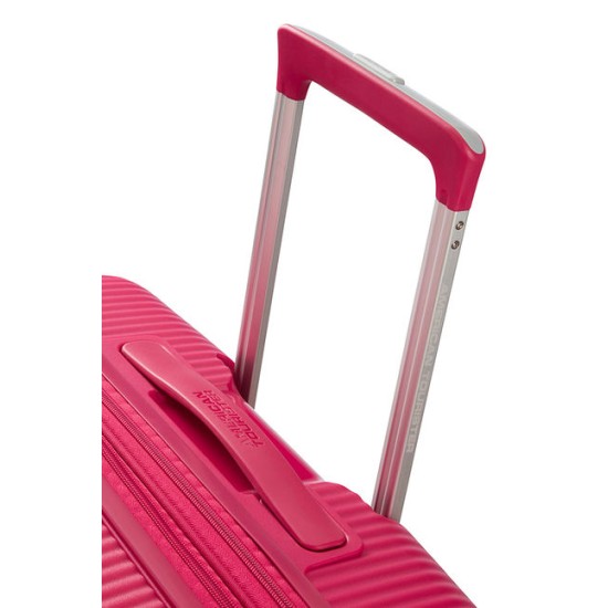 American Tourister куфар Soundbox 55 см - розов