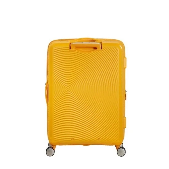 American Tourister куфар Soundbox 67 см - златно жълто American Tourister куфар Soundbox 67 см - златно жълто