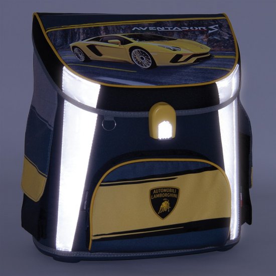 Ars Una Анатомична ученическа раница Lamborghini Compact 