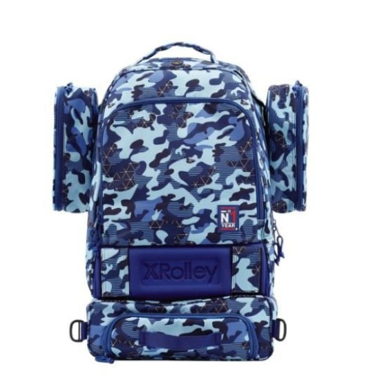 Auguri Preziosi Комплект ученическа раница на колела ЕксРолей + несесери