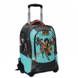 Auguri Preziosi Ученическа раница с едно отделение и колела Staw Wars 00382 Auguri Preziosi Ученическа раница с едно отделение и колела Staw Wars 00382