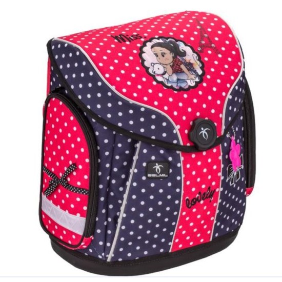 Belmil Анатомична ученическа раница с едно отделение - Miss Lovely Girl