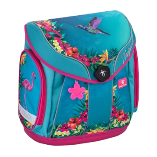Belmil Анатомична ученическа раница с едно отделение - Tropical Belmil Анатомична ученическа раница с едно отделение - Tropical
