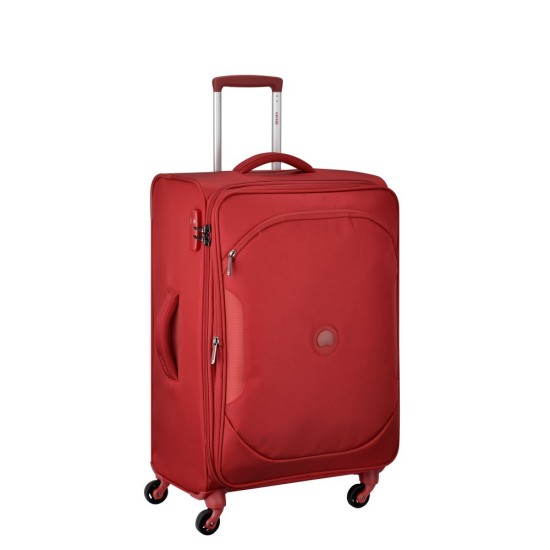 Delsey Куфар U-Lite Classic 68 см - червен