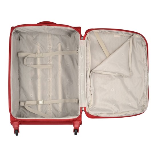Delsey Куфар U-Lite Classic 68 см - червен