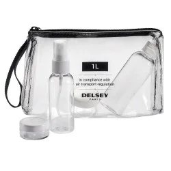 Delsey прозрачна чантичка за аксесоари