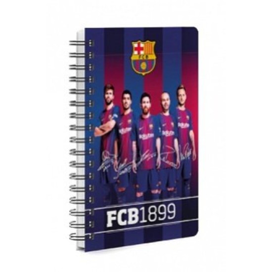 БЕЛЕЖНИК А6, 70л., Спирала FCBarcelona